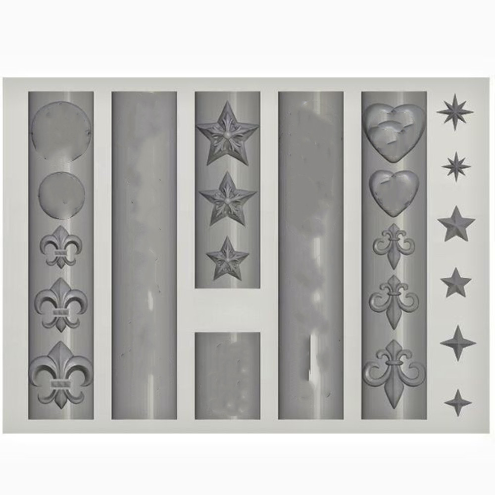 Christmas 3D Silicone Mold for - Nail Art Xmas ulasan dan harga