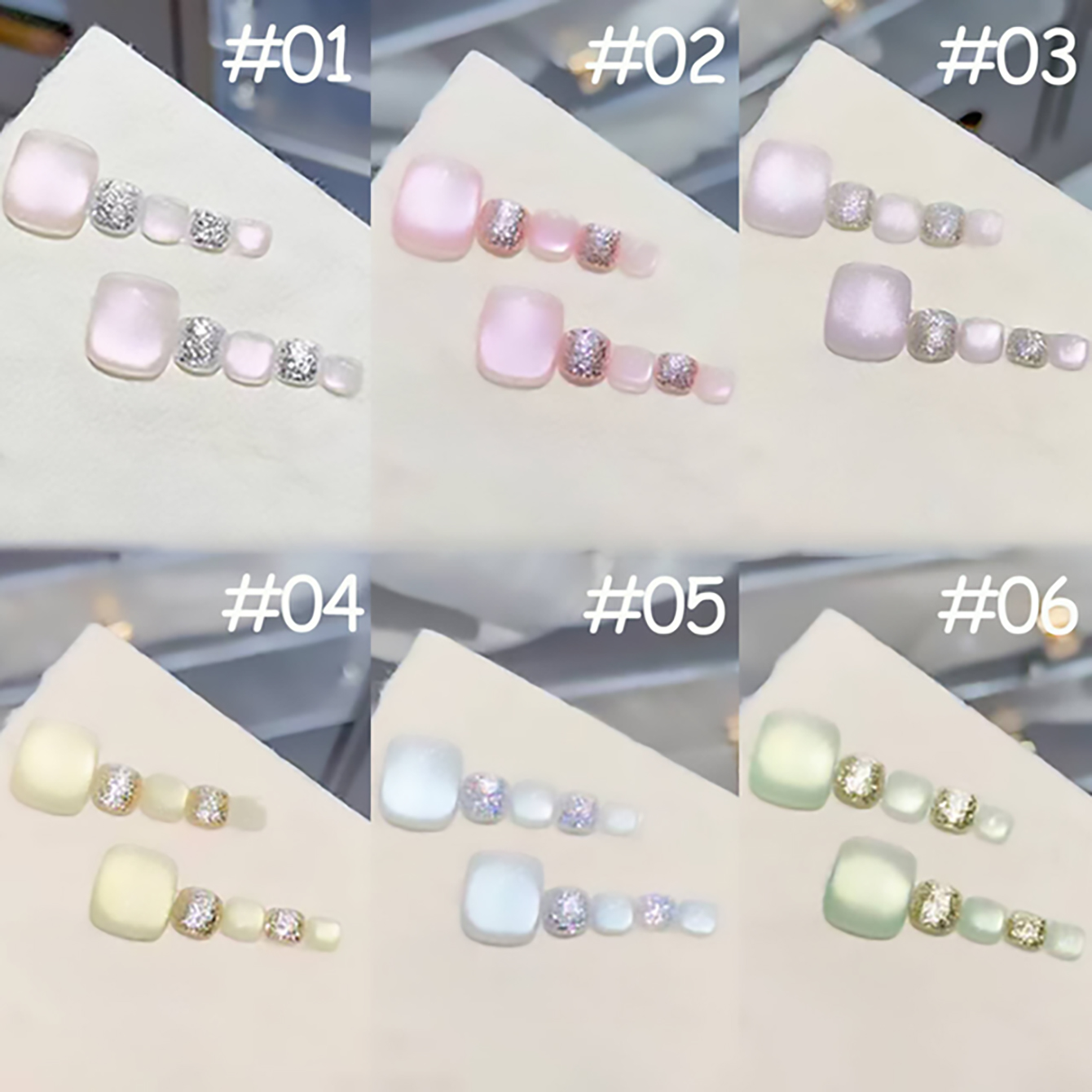 SHAKA 1pcs Summer Selection Sp - Nail Art Cat Eye Simple ulasan dan harga