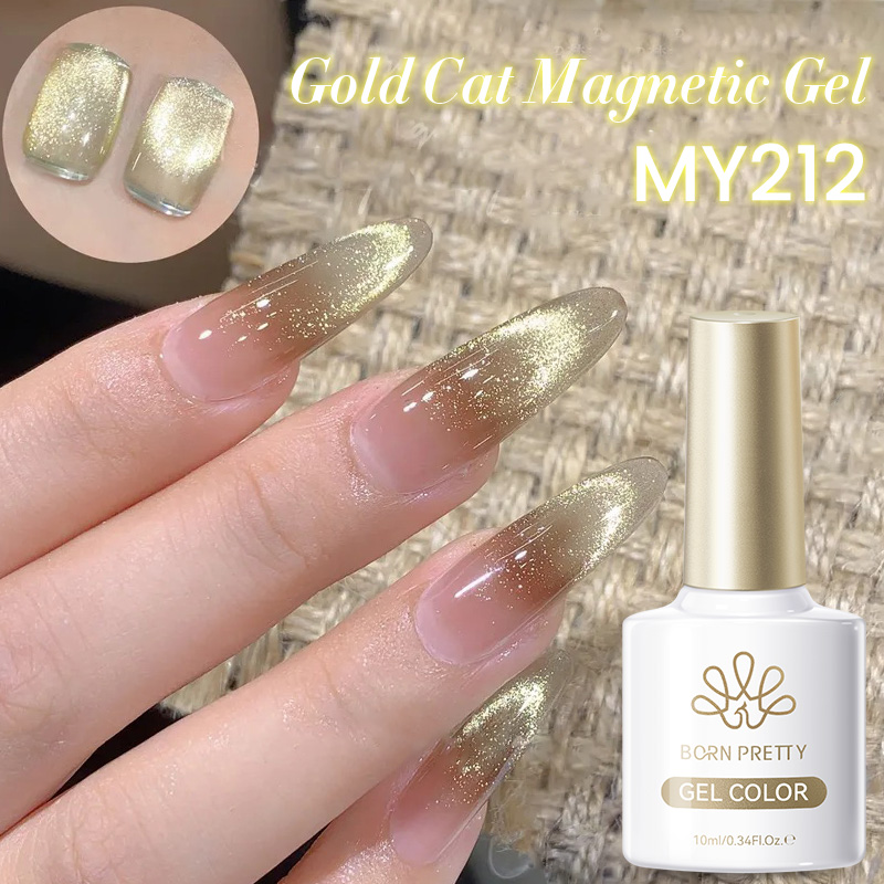 BORN PRETTY 10ml Pink Gold Cat - Nail Art Xmas ulasan dan harga