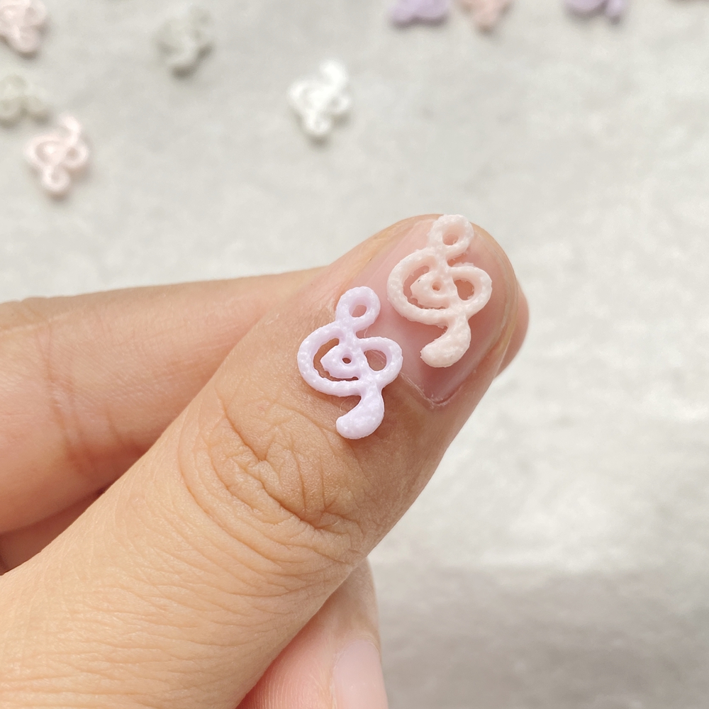 50pcs Mix Resin Mini Pink Musi - Nail Art Xmas ulasan dan harga