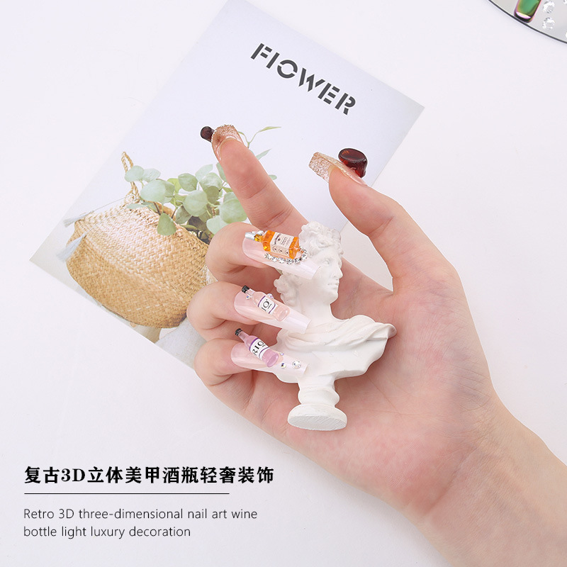 20*pcs New Wine Bottle Nail Ch - Nail Art Xmas ulasan dan harga